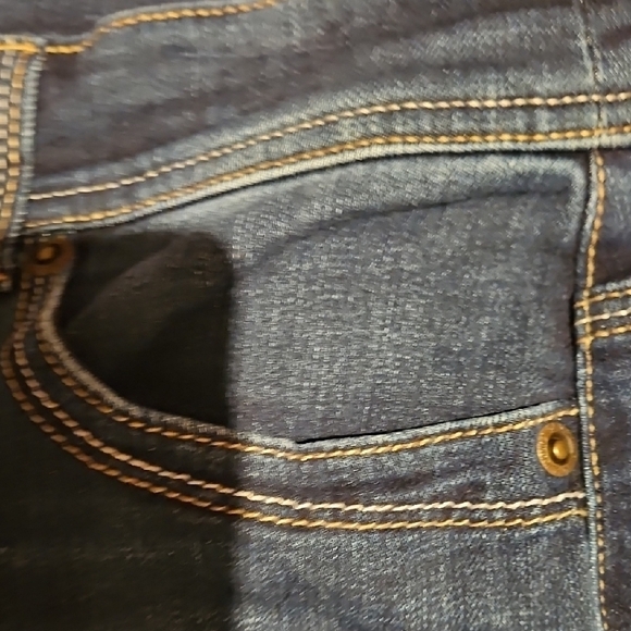 Chico's Dark Wash Denim Jeans, Sz 00 - Picture 6 of 10